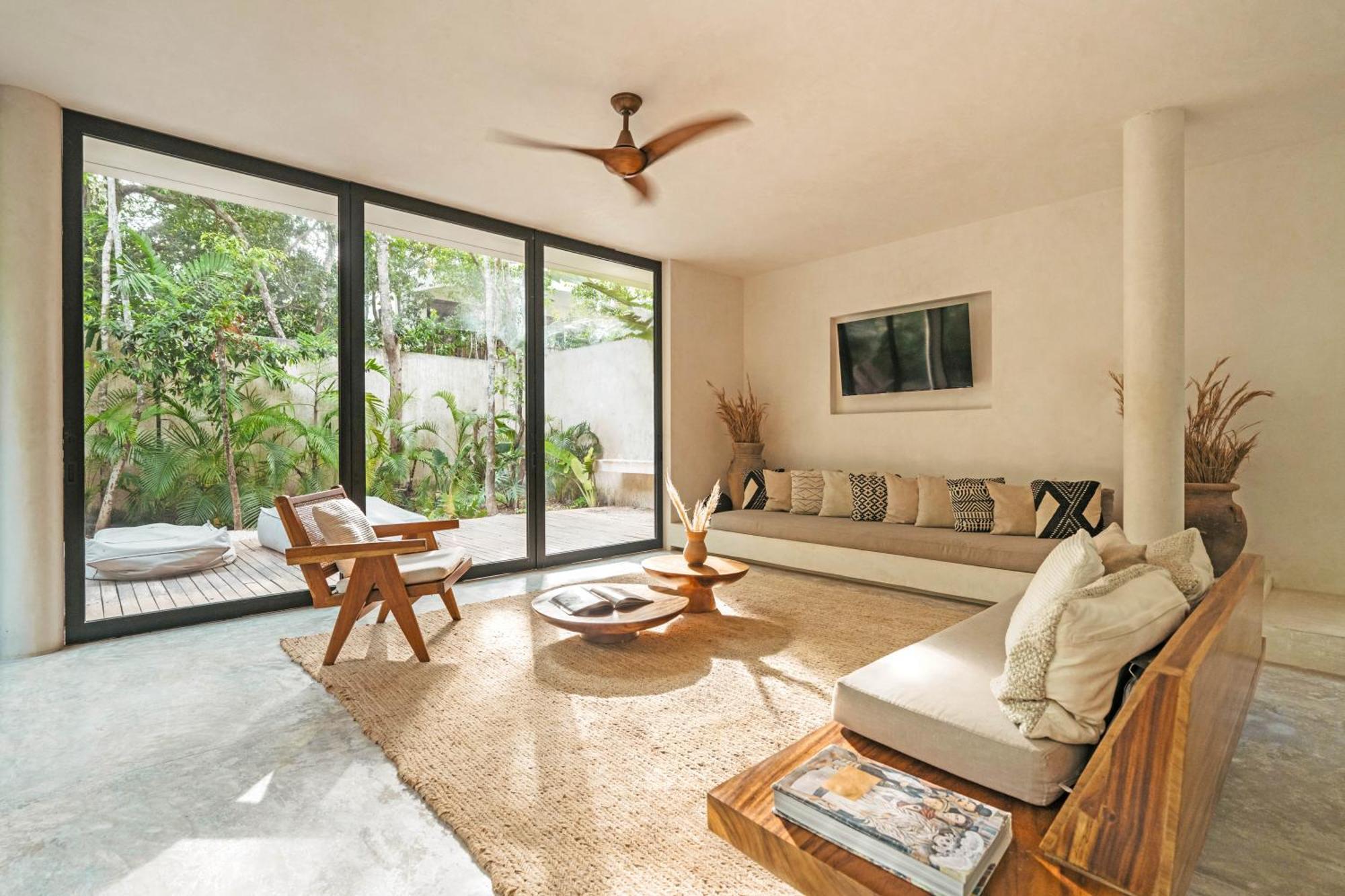 Casa Areca, Awarded Architectural Villa Located In A Secured Gated Community, With Concierge Services Тулум Экстерьер фото